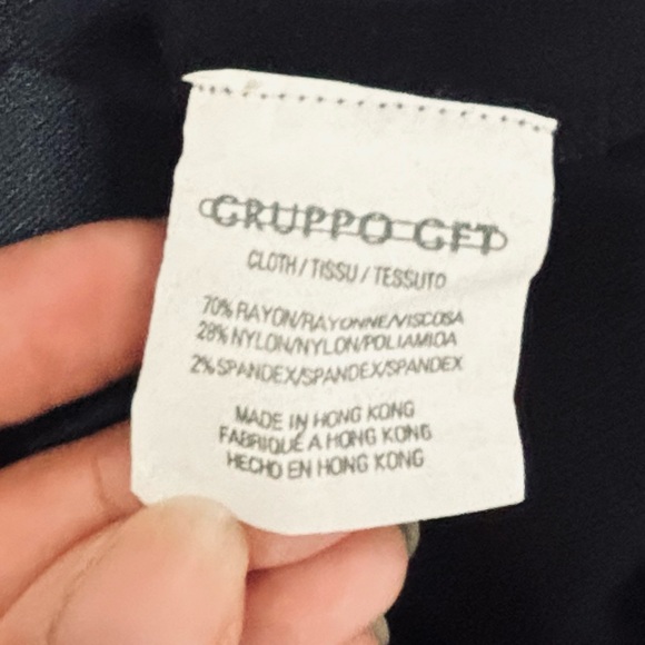 Emanuel Ungaro Woman Heavyweight Short Sleeve Black Tee Size 2X - Picture 4 of 8